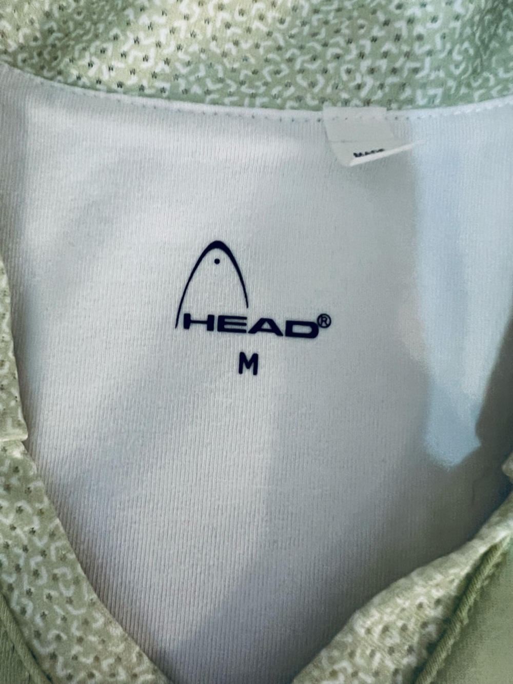 HEAD dri-logic Sleeveless Polo Tank - Light Green Tennis Pickleball Top Medium - Picture 3 of 12